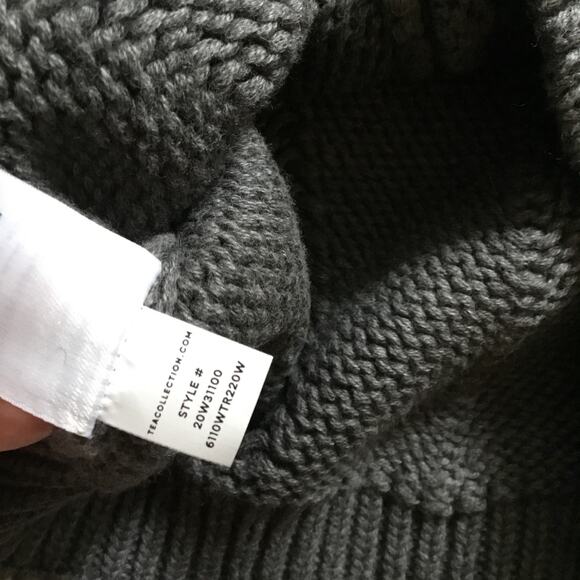 NWT Tea Collection gray hooded sweater cardigan - Picture 5 of 6